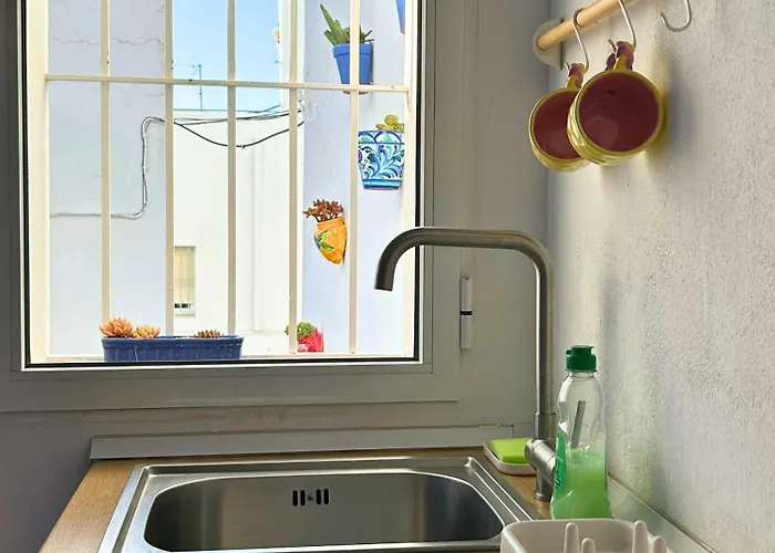 La Casa Del Remolino- Centro Historico De Conil, Andando A La Playa アパート コニル・デ・ラ・フロンテラ